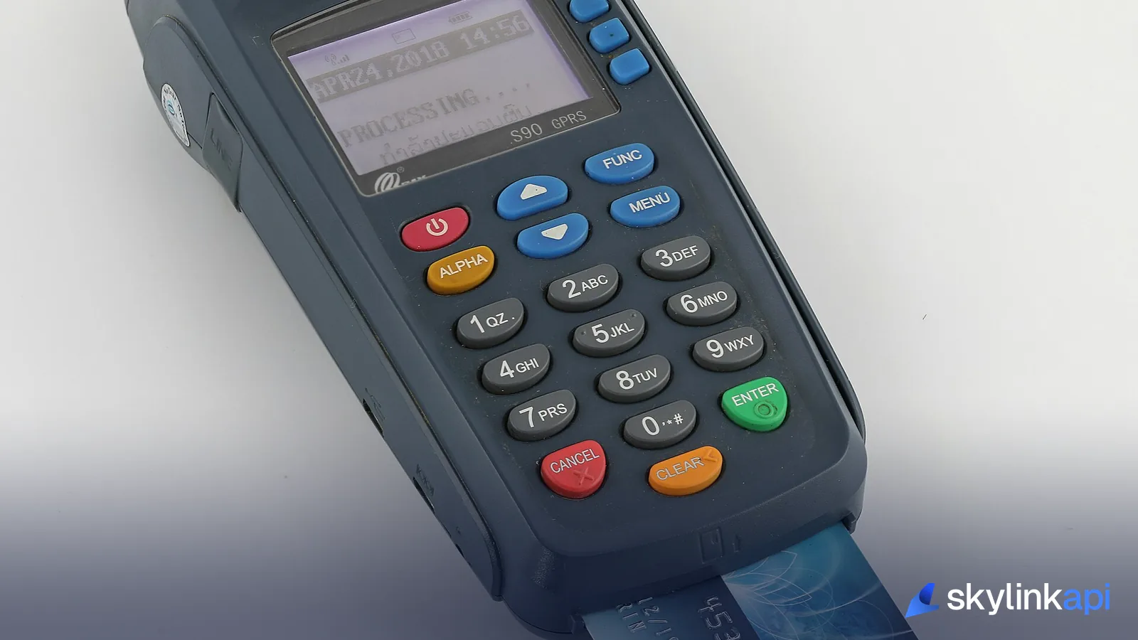 A card payment terminal